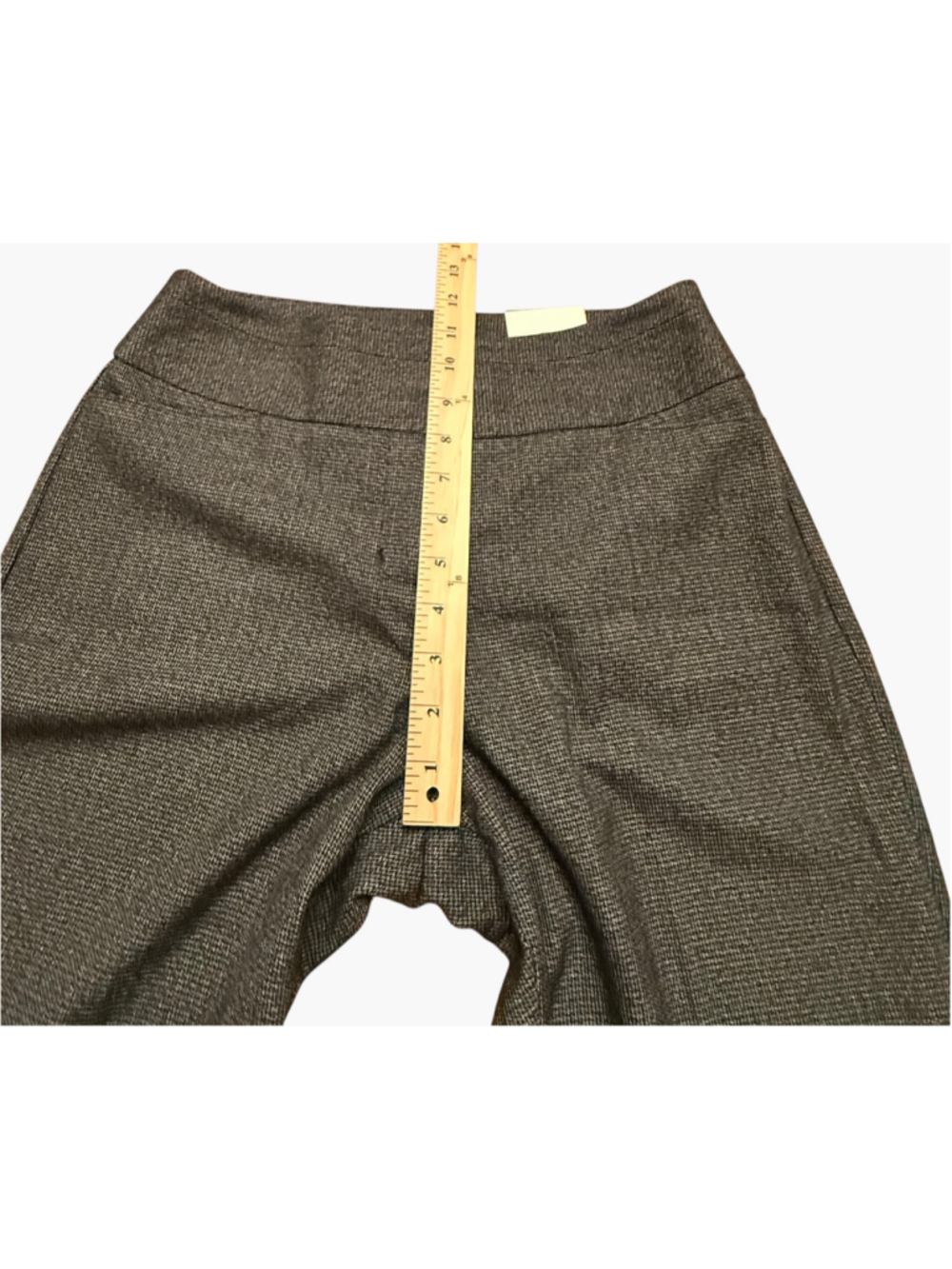 Cato Trousers Size 10 Grey Black Patterned Dress Pants NWT - Picture 9 of 12